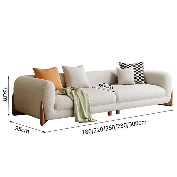 Comfortable White Sofa Modern Relaxing Soft Elegant Puff Sofa Armchairs Minimalist Sillas Para Sala De Estar Home Furniture