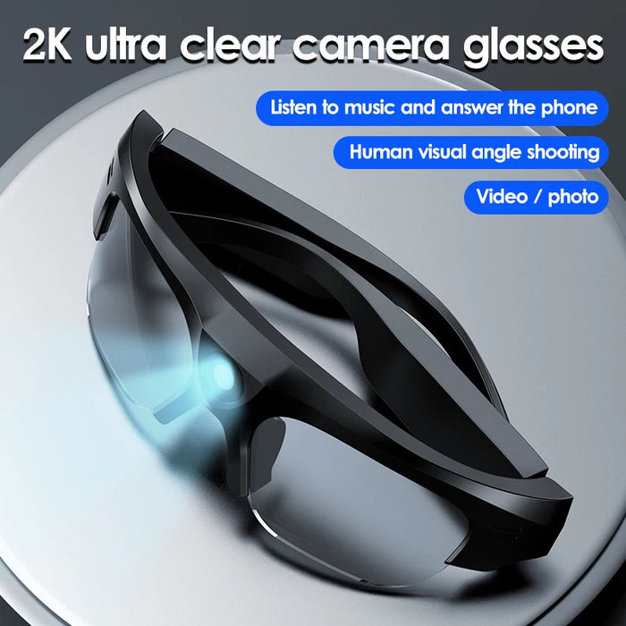 2022 Latest Smart Glasses That Can Take Pictures Listen To Music Answer Calls Wireless Bluetooth Smart Glass