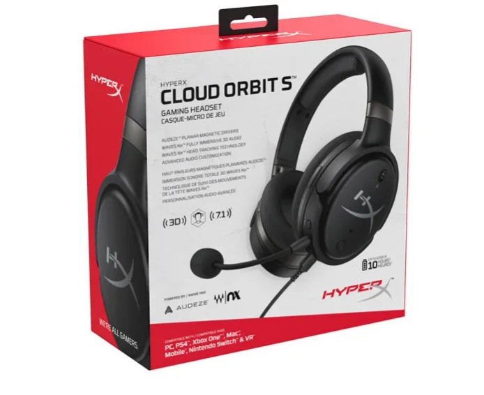 Hyper X Cloud Orbit S Headphone -3D Audio Gaming headphone Technology Headset