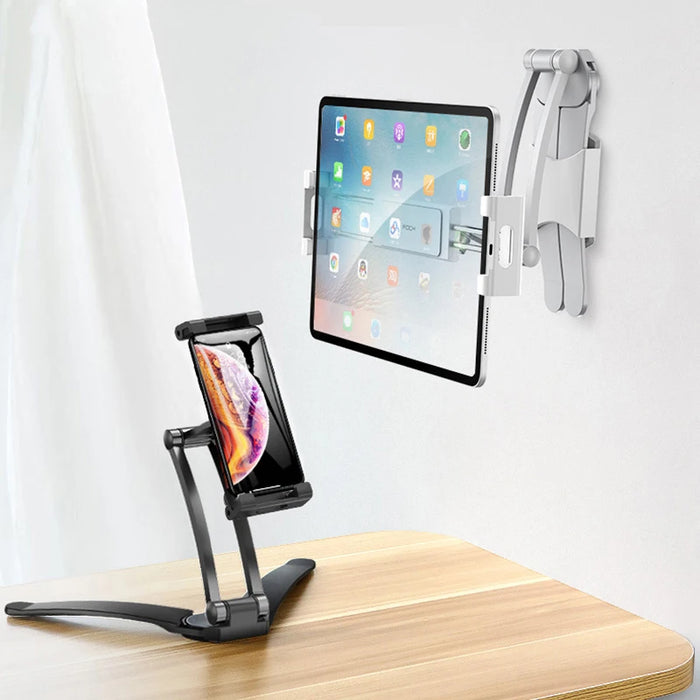 Desk Mount Holder Tablet Stand For iPad Pro 11 10.5 10.2 9.7 mini Universal Phone Holder For Xiaomi Samsung Tablet