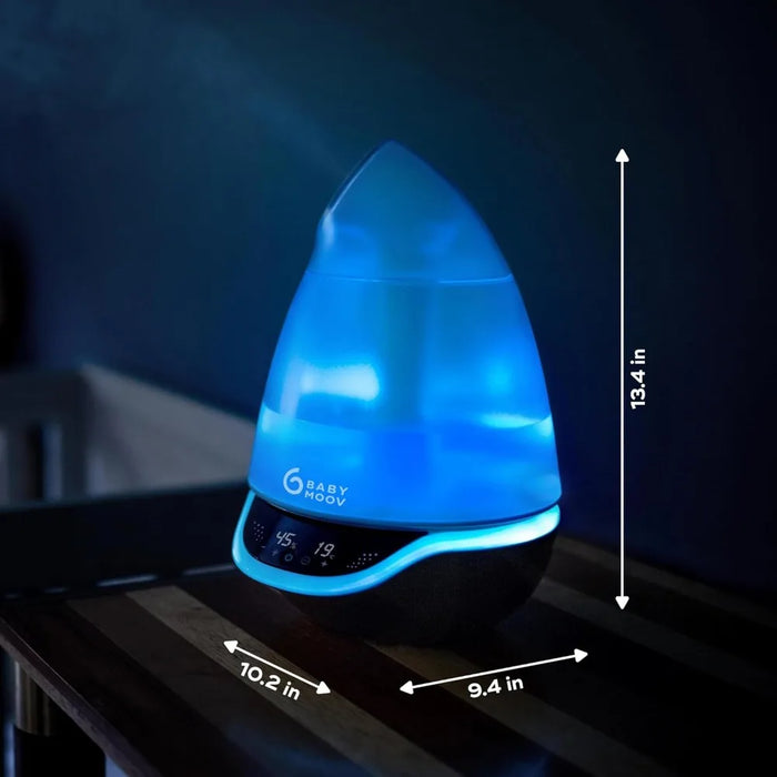 Cool Mist Humidifier 3-in-1 Humidity Control, Multicolored Night Light & Essential Oil Diffuser Easy Use and Care