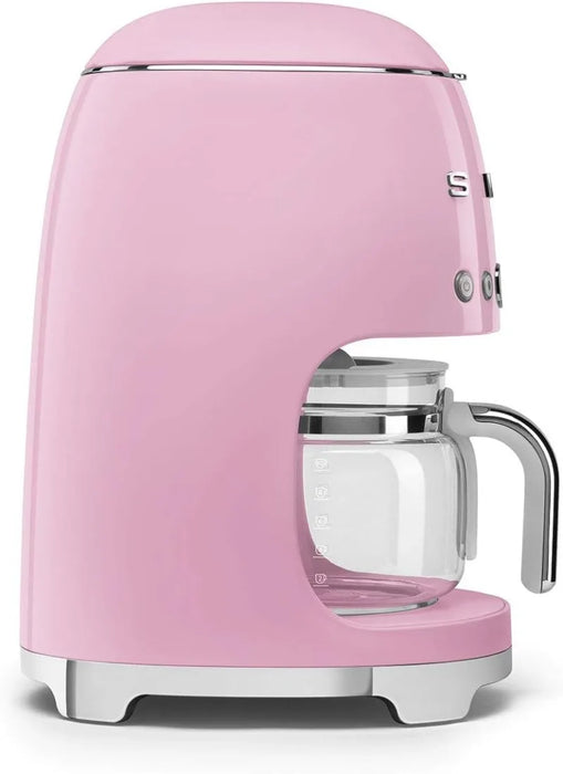 Smeg 50's Retro Pink Drip Coffee Machine