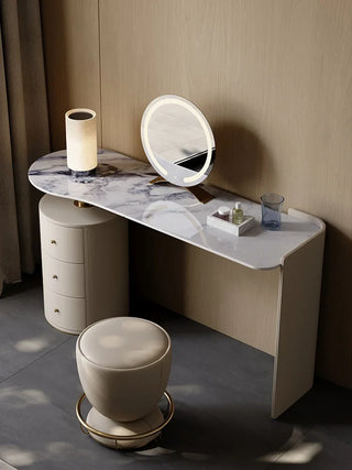 Slate dressing table storage cabinet integrated bedroom modern minimalist light luxury original makeup table