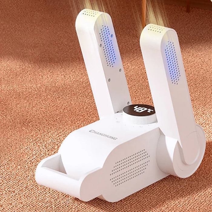 Portable Shoes Dryer Deodorization and Sterilization Home Foldable Stretch Smart Electric Shoes Dehumidifier Machine Foot Warmer