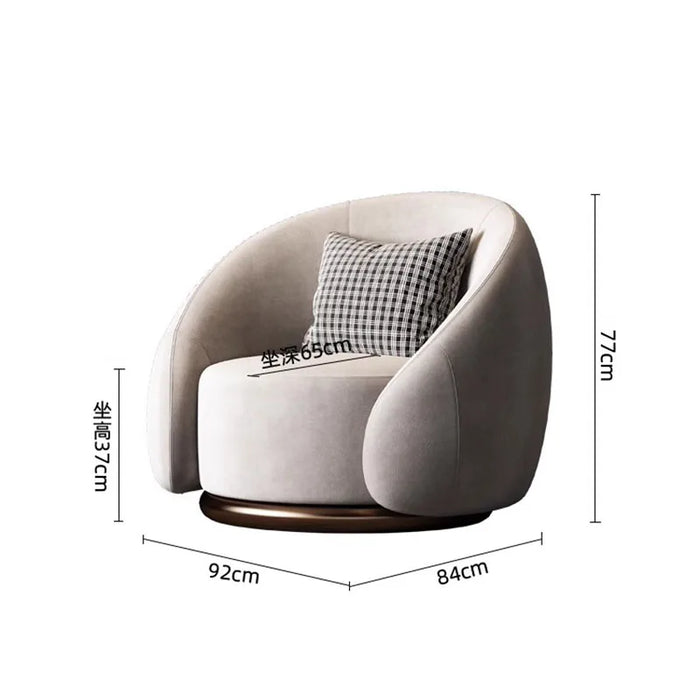 Lumbar Support Modern Living Room Chairs Luxury Design Single Lounge Chair Nordic Sofa Muebles Para El Hogar Home Furniture