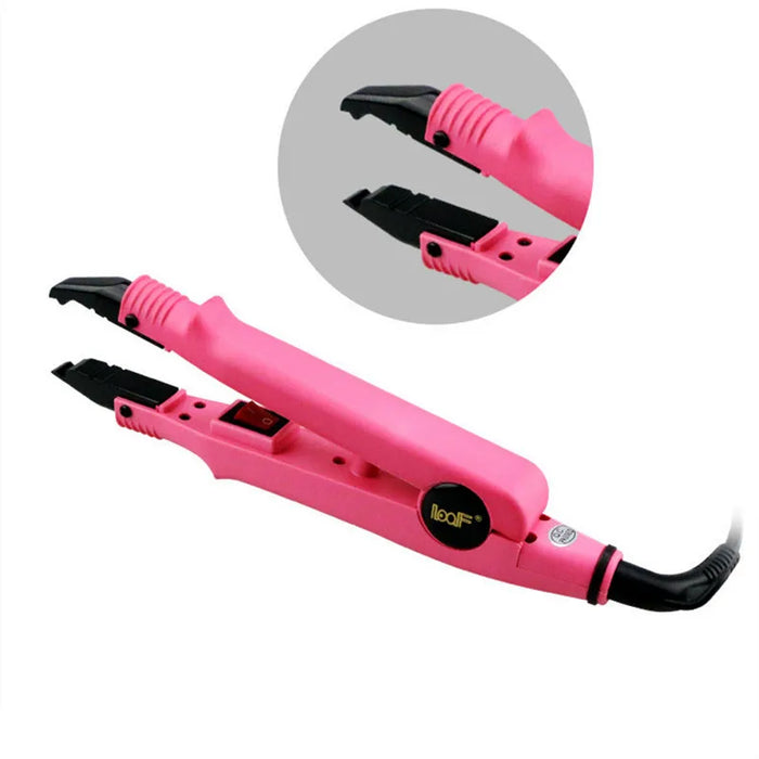 Loof Hair Extension Iron Professional Hair Styler Salon Model-Flash Keratin Bonding Tools Constant Temperature EU/AU/US/UK plug