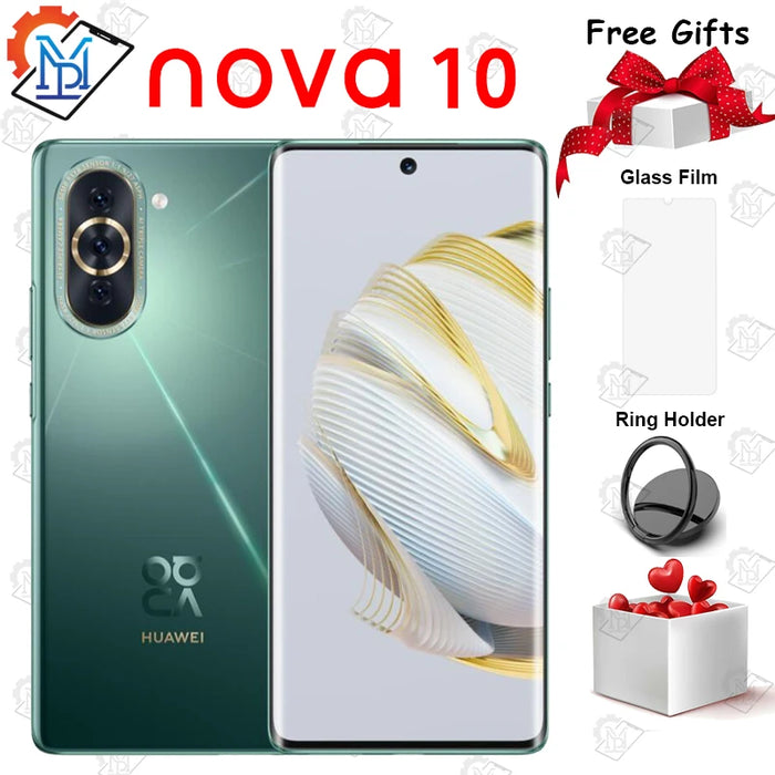 New Original Huawei Nova 10 6.67 Inch OLED Screen 120Hz Snapdragon 778G Octa Core HarmonyOS 2.0 NFC Smartphone