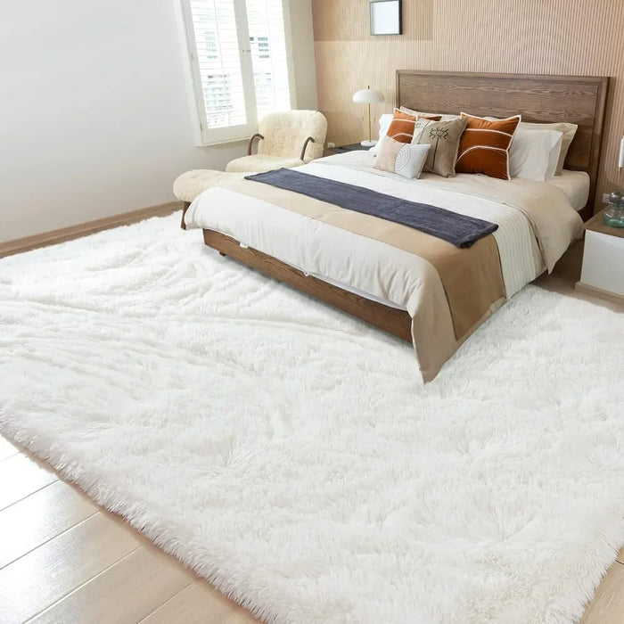 8*10, Area Rug  for Livingroom Bedroom Dorm Home Decorative, Non-Slip Plush Fluffy Furry Fur Rugs Comfy