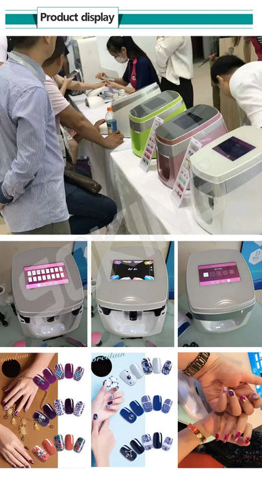 new product distributor wanted Intelligent automatic 3D digital finger nail printing machine