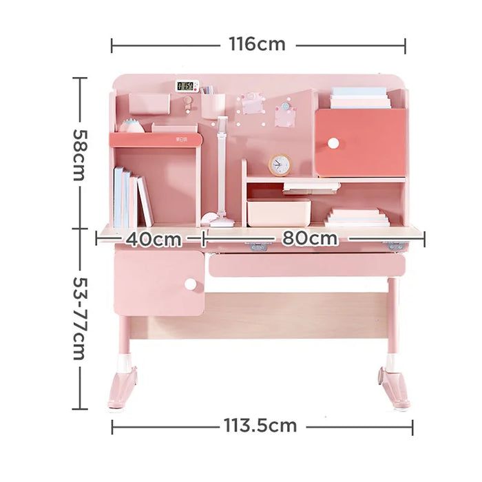 Writing Kids Table Coffee Computer creativity Study Table Kids Pink Adjustable Mesinha Com Cadeira Infantil children furniture