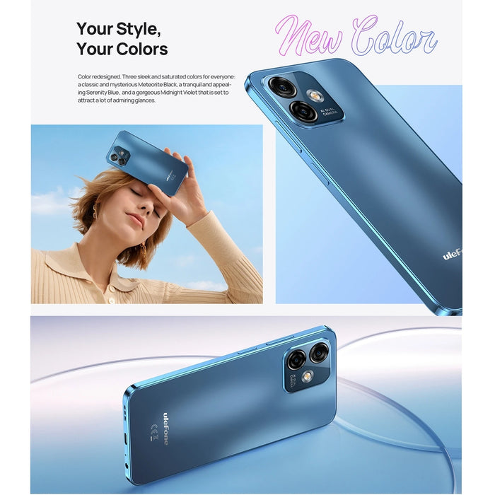 Ulefone Note 16 Pro Android 13 Smartphone 6.52" Octa Core 8GB+256GB/512GB Face ID Cellphones Celular 50MP Camera Global Version