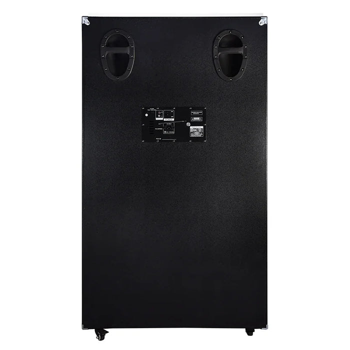 Wood Stage Karaoke PA Trolley Woofer Speaker