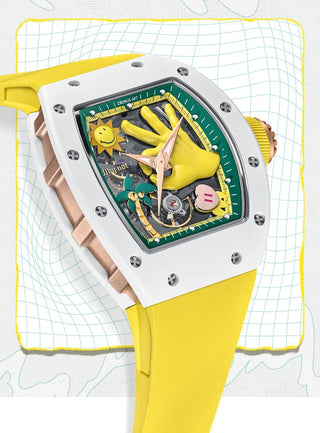 CRONUSART Men Automatic Watch Luxury Tonneau Mechanical Wristwatch Ceramic Case Fluororubber Strap Fashion 3D Dial