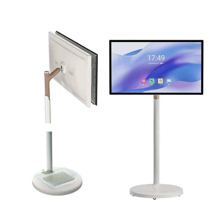 GPX 21.5 32 Inch Private Capacitive Touch Moving Screen 1920*1080 USB IPS LCD Fitness Display Android Monitor With Stand