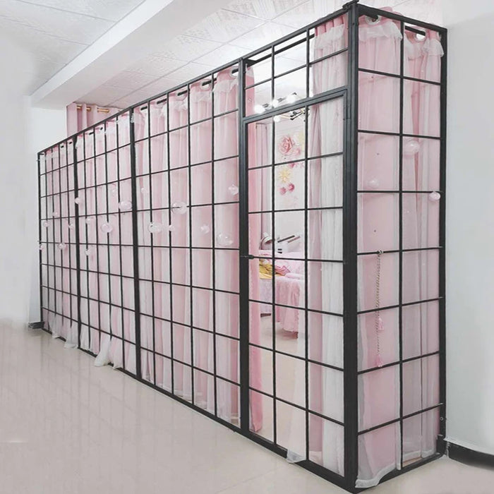 Custom-made Wrought Iron Screen Partition Beauty Salon Nail Shop Rental House Work Room Office Living Room Renovation