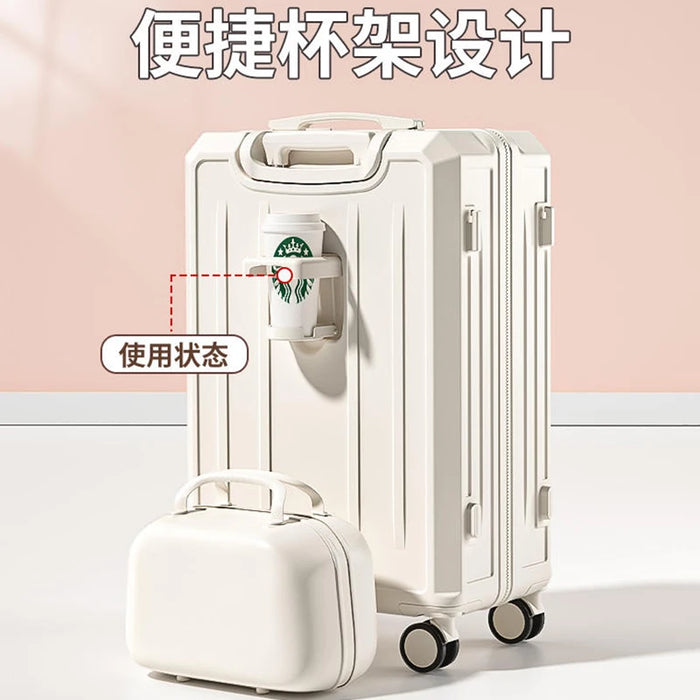 Luggage female trolley box 20 "24 large capacity new female suitcase travel boarding password suitcase male