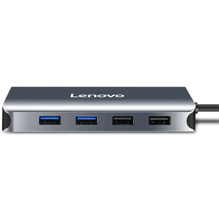 Lenovo 8 In 1 USB C HUB Multi USB 3.0 2.0 HDMI VGA Docking Station Type C Port For Macbook Laptop PC LX0808