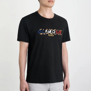 Hellen&Wood 100% Cotton GALMOUR T Shirts Men Streetwear  Slim Fit O-neck T Shirt for Men New Summer Fashion Mens T-shirt