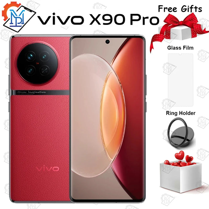 Original Vivo X90 Pro 5G Mobile Phone 6.78" 120Hz Screen Dimensity 9200 Octa Core Android 13 SuperCharger 120W IP68 Smartphone