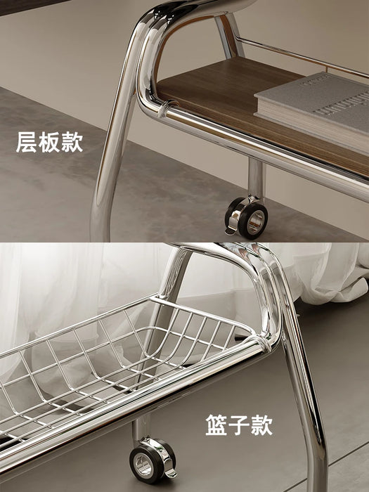 Mobile Art TV Stand Floor Stand Stroller TV Rack All-in-One Machine Hanger Wheeled Floor Trolley