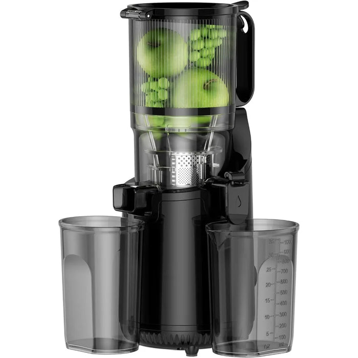 Cold Press Juicer, with 5.3" Extra Large Feed Chute Fit Whole Easy Clean Self Feeding Effortless for Batch Juicing