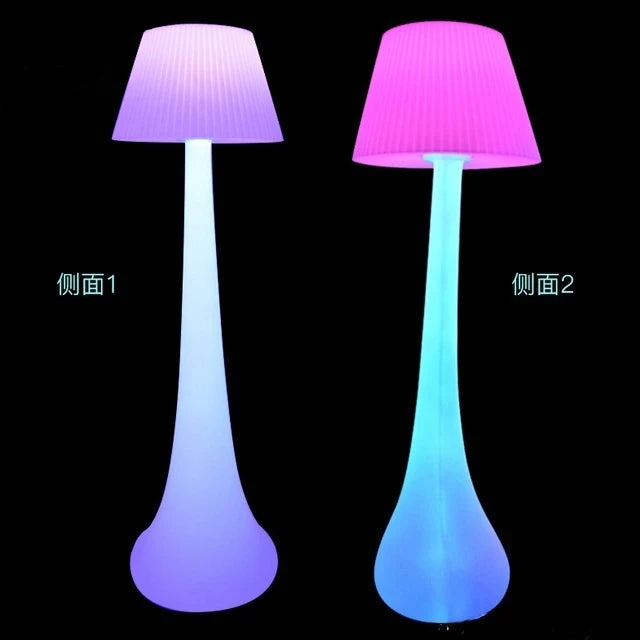 2022 New Arrival Creative Lighting Rechargeable PE Plastic Led Floor Lamp