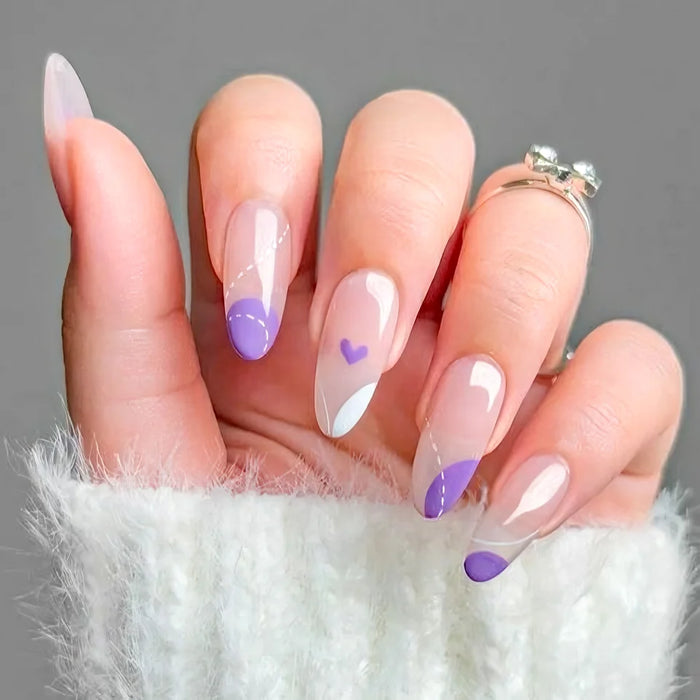 Natural Looking  3D Decoration Nails Supplier Nails Salon Quality Press On Nails