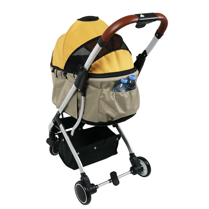 China Factory Direct Selling Carry Pet Stroller Adjustable LightWeight 3 In 1 pet Strollers