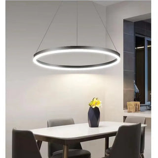 Modern Led Chandelier Circle Ring Ceiling Lamp Luster room decor For Bedroom Kitchen Dining Room Hanging Lamp Home Decoration