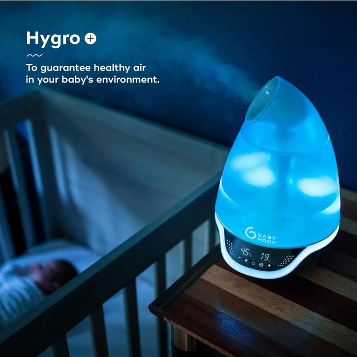 Cool Mist Humidifier 3-in-1 Humidity Control, Multicolored Night Light & Essential Oil Diffuser Easy Use and Care