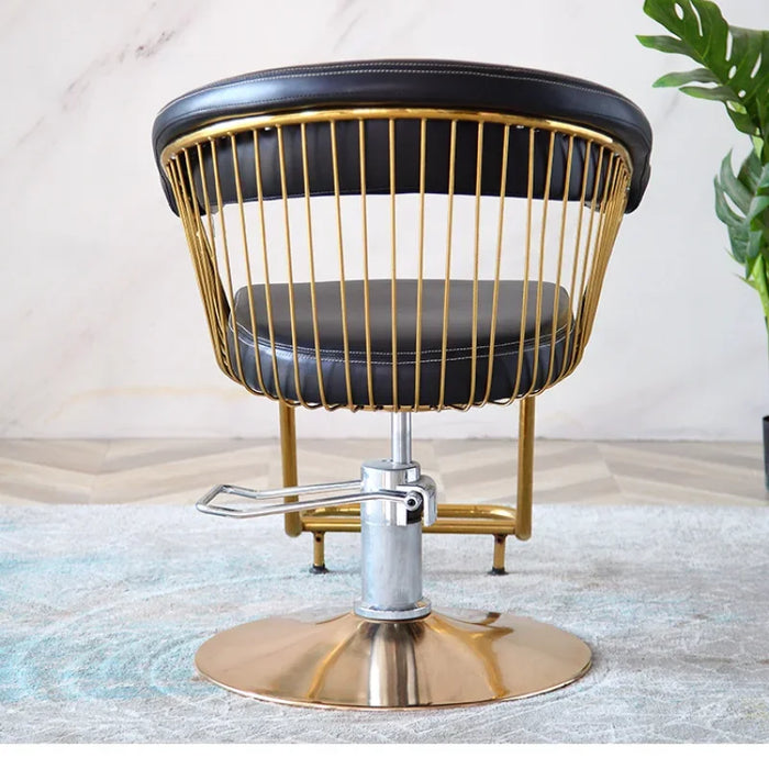 Net Celebrity  Salon Furniture Special Stainless Steel Hair Cutting Lift Hairdressing Barber Shop Chair