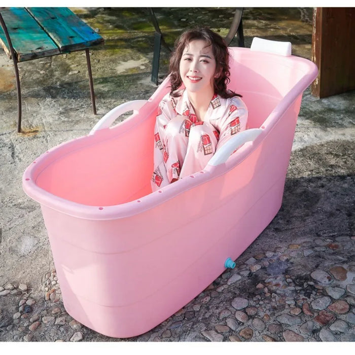 Large Bucket Home Spa Small Hair Wash Tub Plastic Swimming Comfortable Bath Adult Modern Buckets Banheira De Gelo Foot Portable