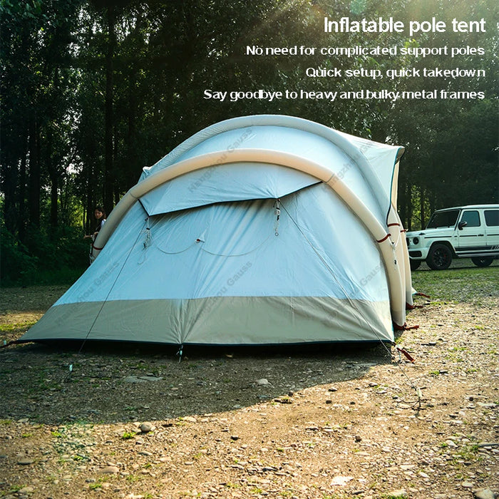 6 Person Outdoor Camping Inflatable Awning Tent Inflatable Pop upTent Inflatable Air Tent Hiking Tent