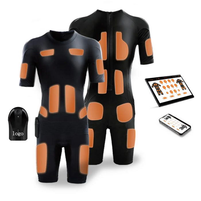 Muscles Training Suit Wireless Pulse Massage Workout Electro Stimulation Suit Wireless Training Suit