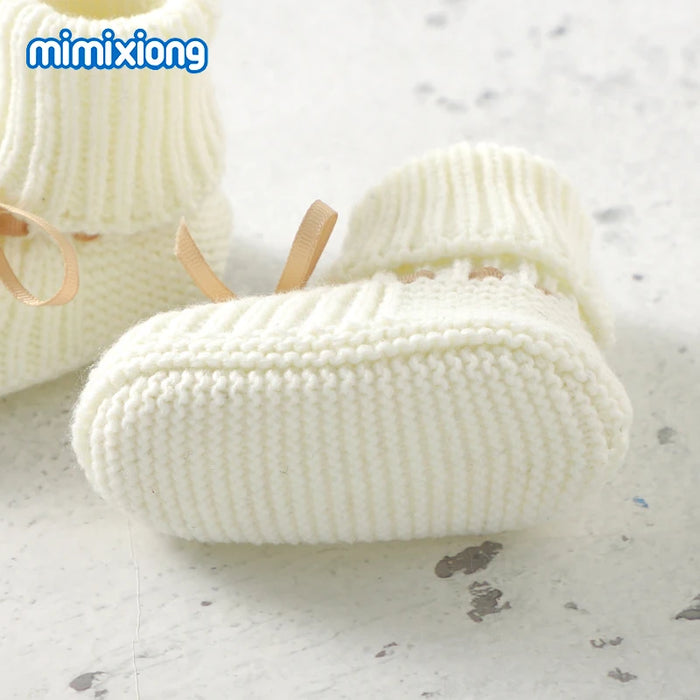 Baby Shoes Knitted Newborn Bebes Boys Girls First Walkers Soft Soled Infant Kids Unisex Prewalkers Anti-slip Footwear