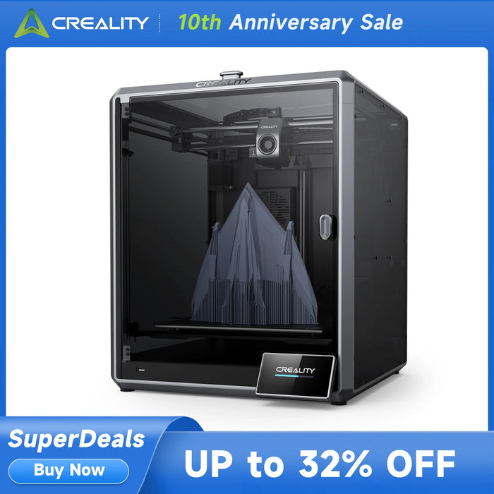 Creality K1 Max 3D Printer With AI Camera LiDAR Dual Hands-free Auto Leveling Dual-gear Direct Extruder 600MM/S Printing Speed