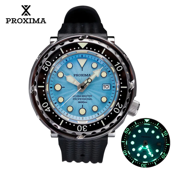 PX1682 V3 Tuna Luxury  Mechanical Watch Men Sapphire NH35 Automatic Stainless Steel Dive Watches Men's Luminous  Wristwatch