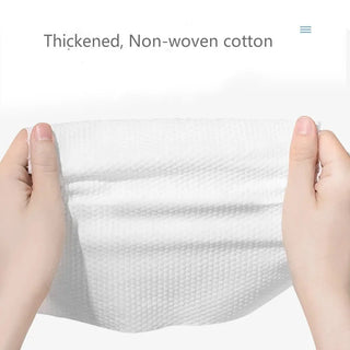 1 Bag Disposable Face Towel Tissues Cotton Wash Towel Extractable Unisex Cleansing Towel Soft Washable Towels 20X20CM 50 Sheets