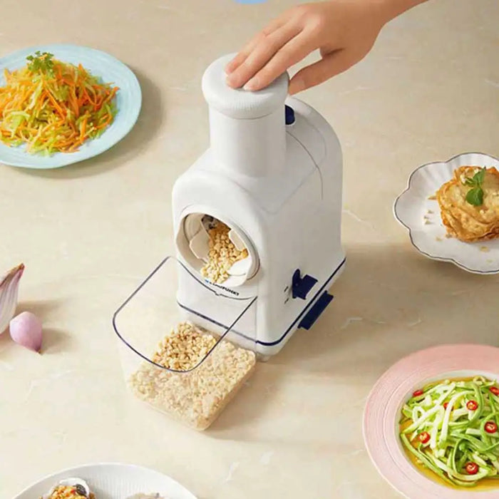 Electric Potato Slicer Vegetable Cutter Multifunctional Kitchen Household Food Shredder Cutting Machine