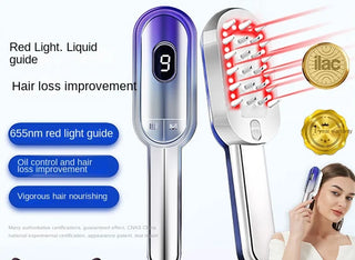 Red Light Therapy Hair Comb for Preventing Loose Hairs, Medication for Guiding Liquid,hair Growth Equipment, Hair-care