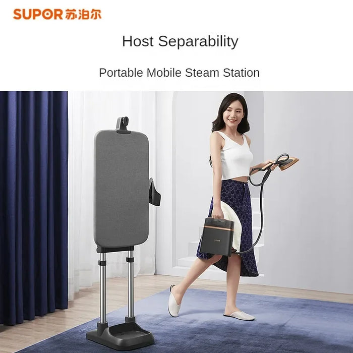 Professional Garment Steamer for Home and Commercial Use Double-pole Clothes Iron with Steam for Clothing Store EGU-Y208A 220V