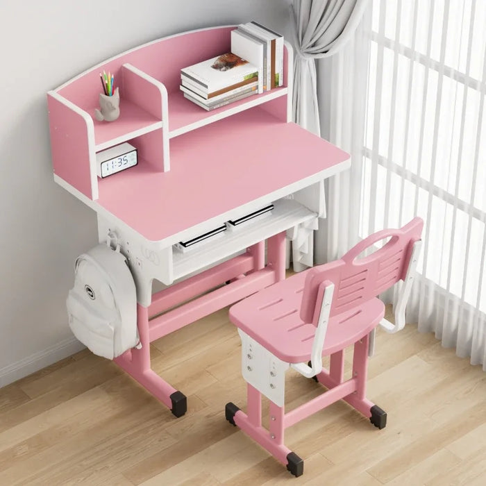 Adjustable Creativity Desk Chairs Writing Toddler Minimalist Desk Reading Nordic Mesinha Com Cadeira Infantil Home Furniture