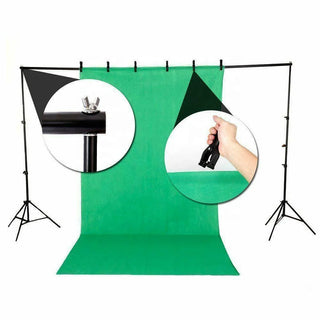 Photography Photo Studio Accessories Softbox Lighting Kit Green Screen Collapsible Background Frame Backdrops Tripod Stand