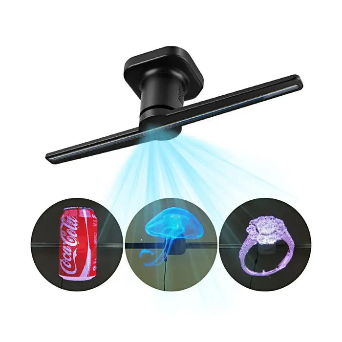 42CM 3d Technology Hologram Displays Led Holographic Advertising Display Led Fan