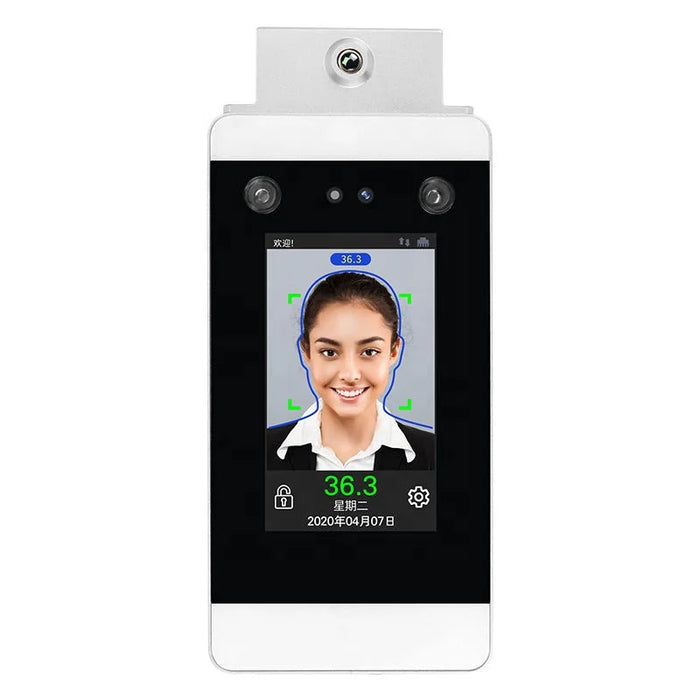 Biometric Dynamic Facial Recognition Access Control Device with Temperature Detection Terminal