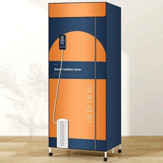 Portable Electric Clothes Dryer,110V - 1500W Heated Clothes Airer,Travel Heated Clothes Dryer with Timer,Electric Clothes Dryer