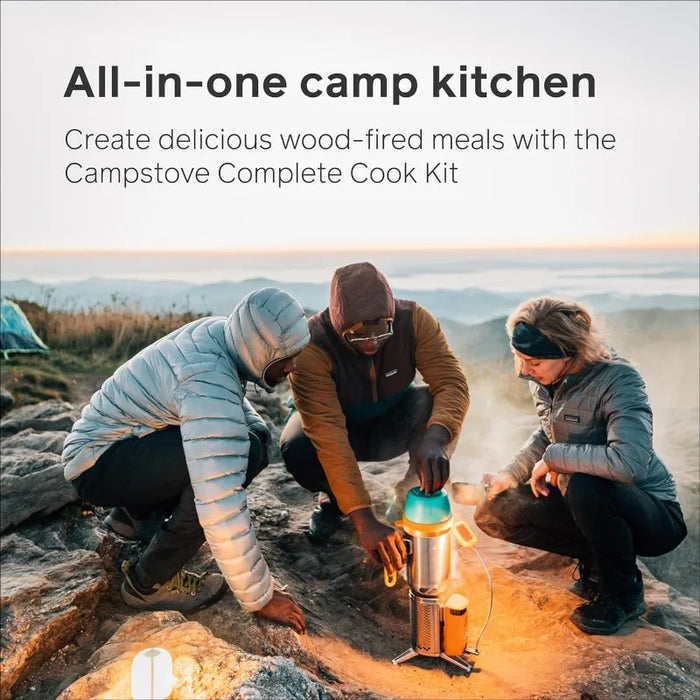 BioLite CampStove 2+ Wood Burning, Electricity Generating