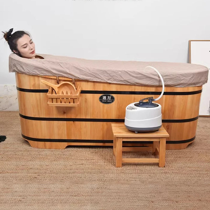 Simple Bathtub Dog Spa Professional Pedicure Tub Bath Elderly Sauna Wood Adult Portable Adults Shampoo Badewanne Sink Shower