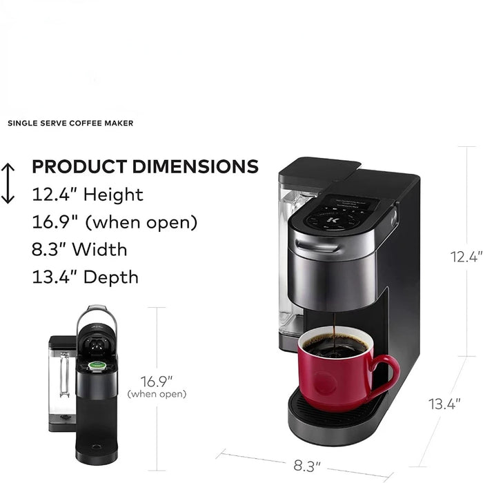 Drip coffee machine Plus SMART Single Serve K-Cup Pod Coffee Maker,Fully automatic ，Black