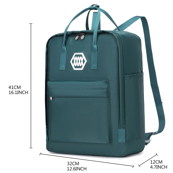 Waterproof travel and leisure backpack, suitable for men and women, carrying a 15 inch computer backpack, university backpack